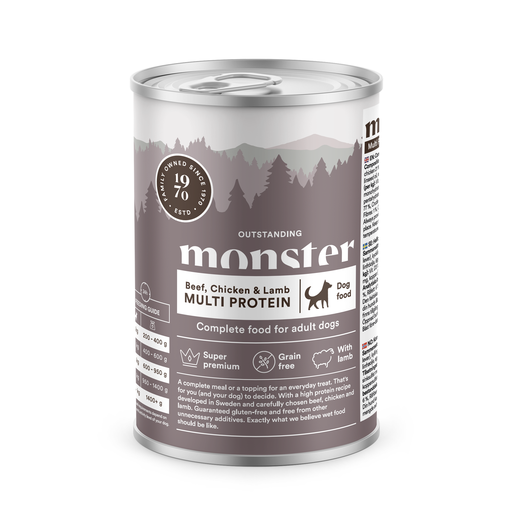 Multi Protein Beef&Chicken&Lamb märkäruoka 400g