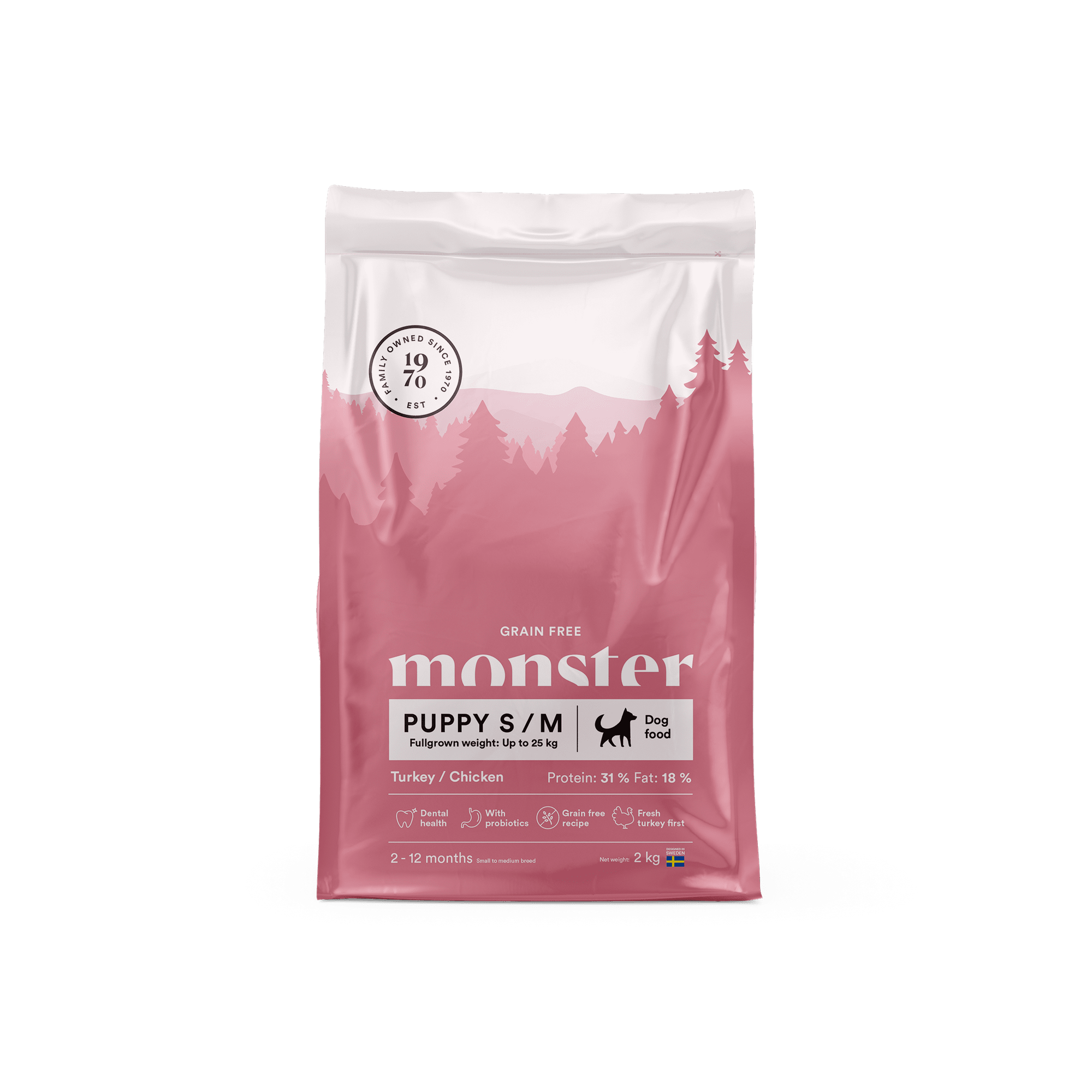 Grain Free Puppy S&M Turkey&Chicken penturuoka