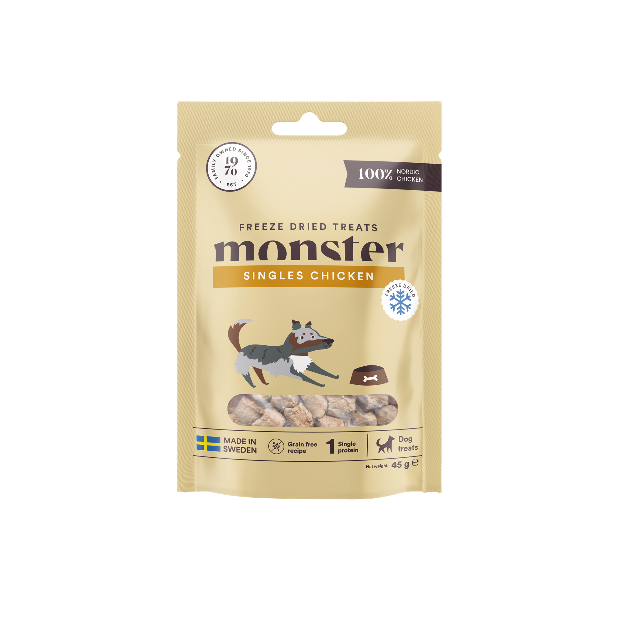 Freeze Dried Treats Chicken koiranherkku 45g