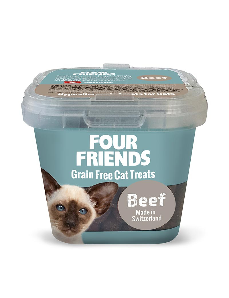 Grain Free Cat Treats Beef Kattgodis 100g