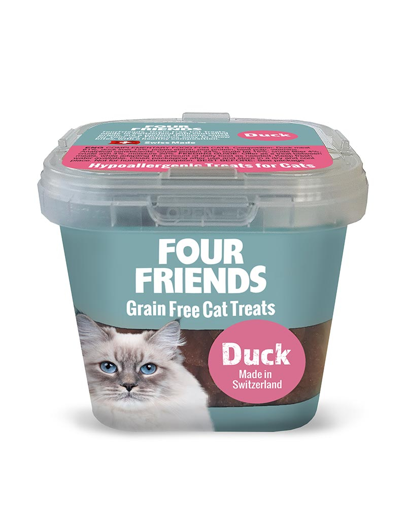 Grain Free Cat Treats Duck Kattgodis 100g