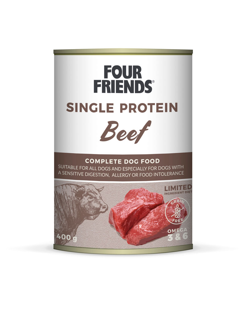 Single Protein Beef märkäruoka koiralle 400g