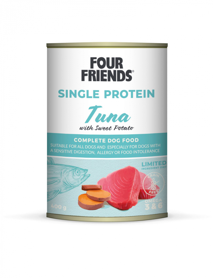 Single Protein Tuna Våtfoder för hund 400g