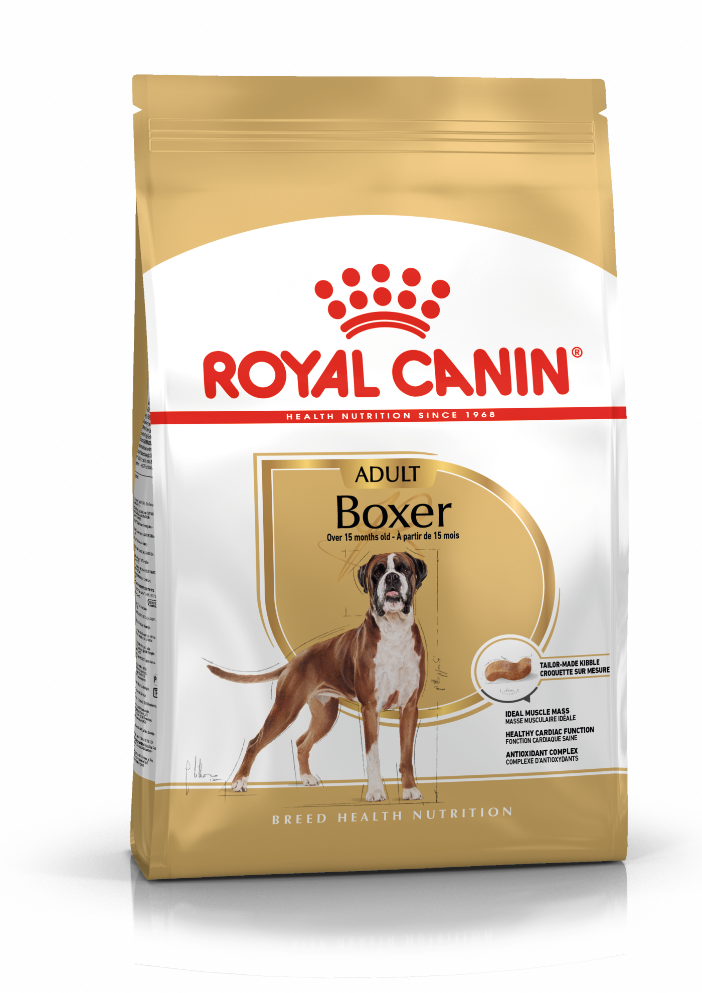 Boxer Adult Torrfoder för hund 12kg