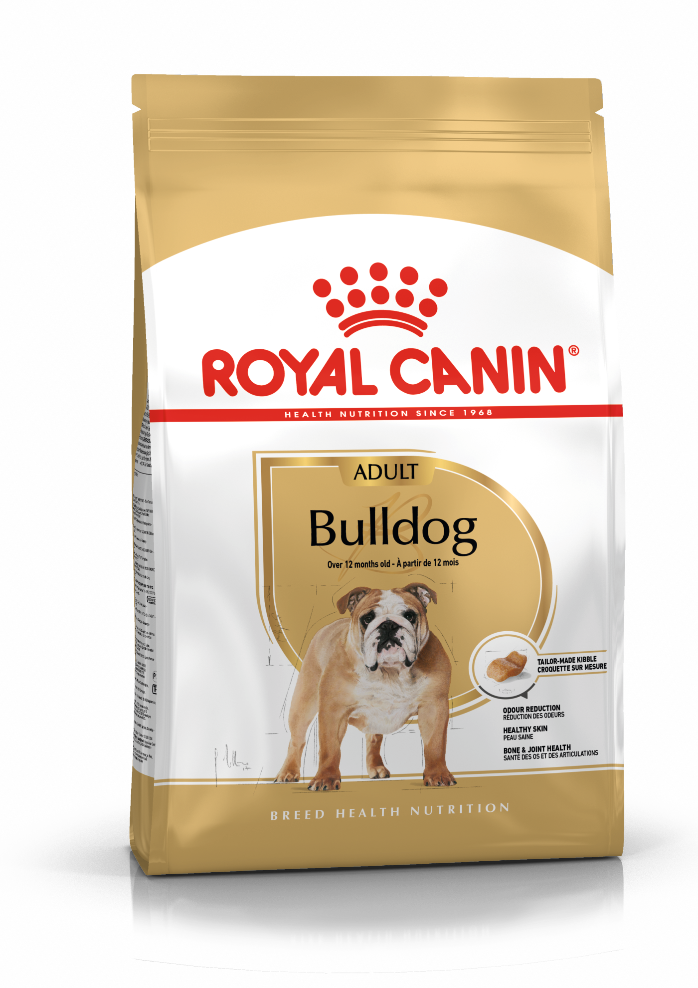 Bulldog Adult Torrfoder för hund 12kg
