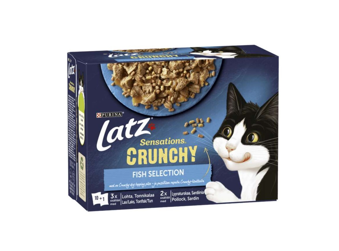 Sensations Fish Selection Våtfôr for katt 10x85g