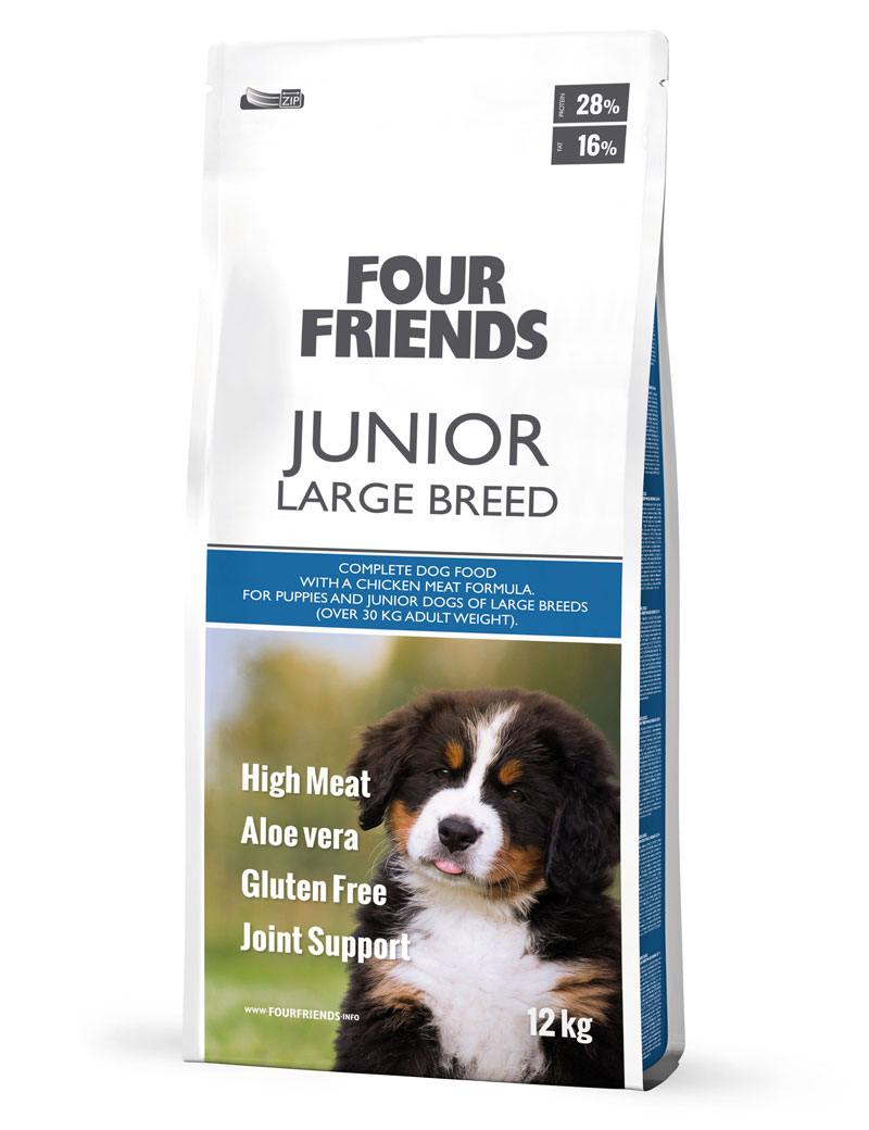 Junior Large Breed Torrfoder för hund 12kg