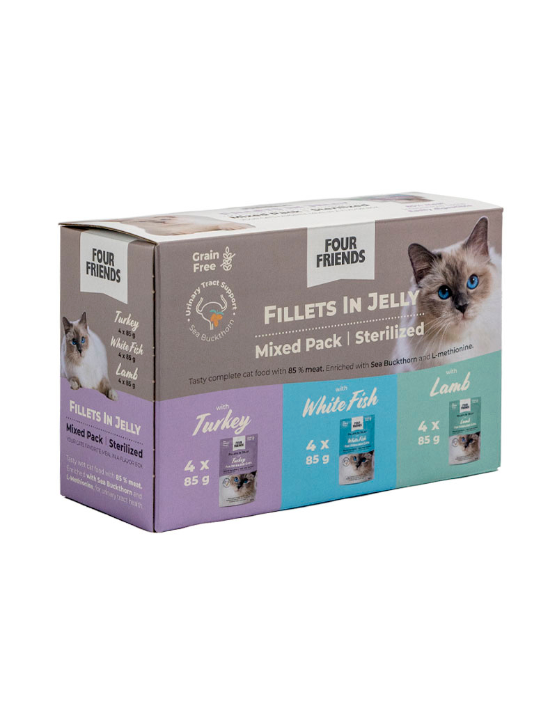 Sterilized Jelly Mix Våtfôr for katt 12p