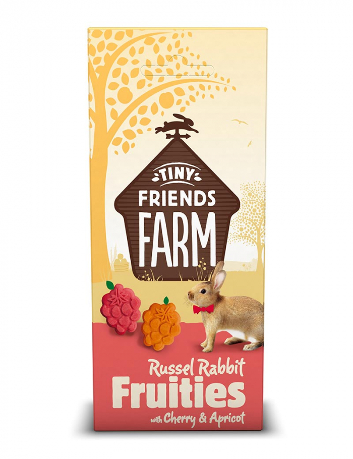 Rabbit Fruitees kanin herkku 120g